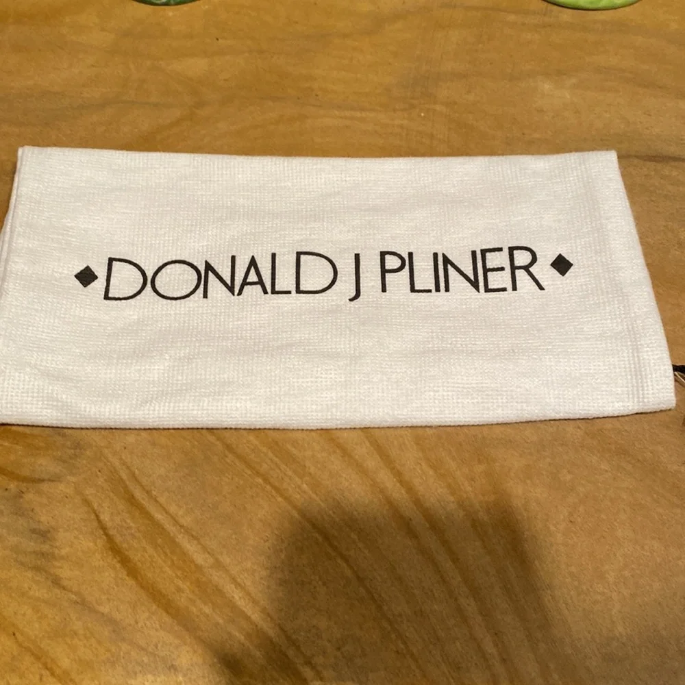 Donald J. Pliner Black Bow Slide Sandals - Picture 8 of 9